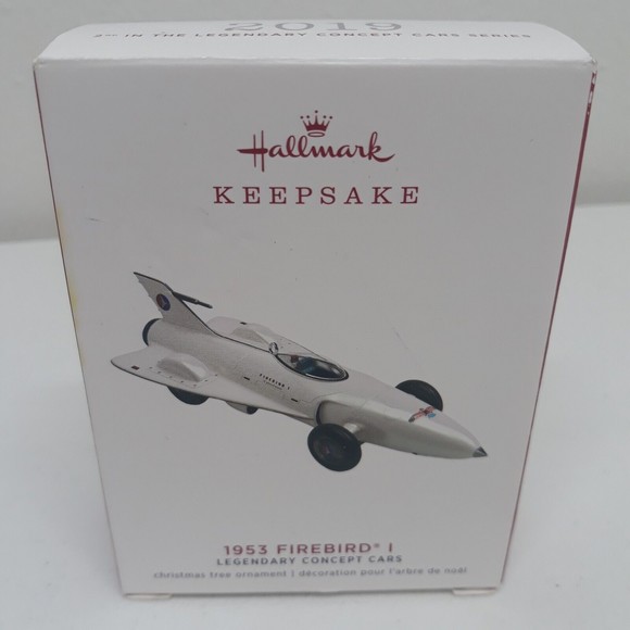 GM Firebird 1 1953 Legendary Concept Car Metal 2019 Hallmark Keepsake Ornament - Picture 7 of 8